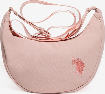 Sac à bandoulière 'Benton' U.S. POLO ASSN. en rose : devant