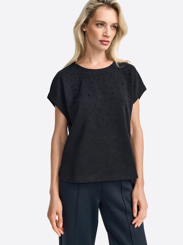 T-shirt Rich & Royal en noir : devant