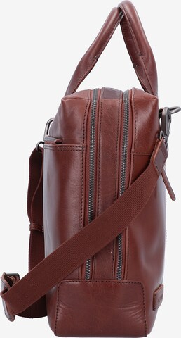 Plevier Document Bag 'Flint' in Brown