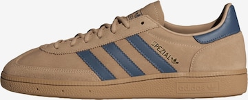 ADIDAS ORIGINALS - Sapatilhas baixas 'Handball Spezial' em castanho: frente