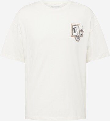 JACK & JONES T-Shirt 'BRADLEY ANTIQUE' in Beige: predná strana