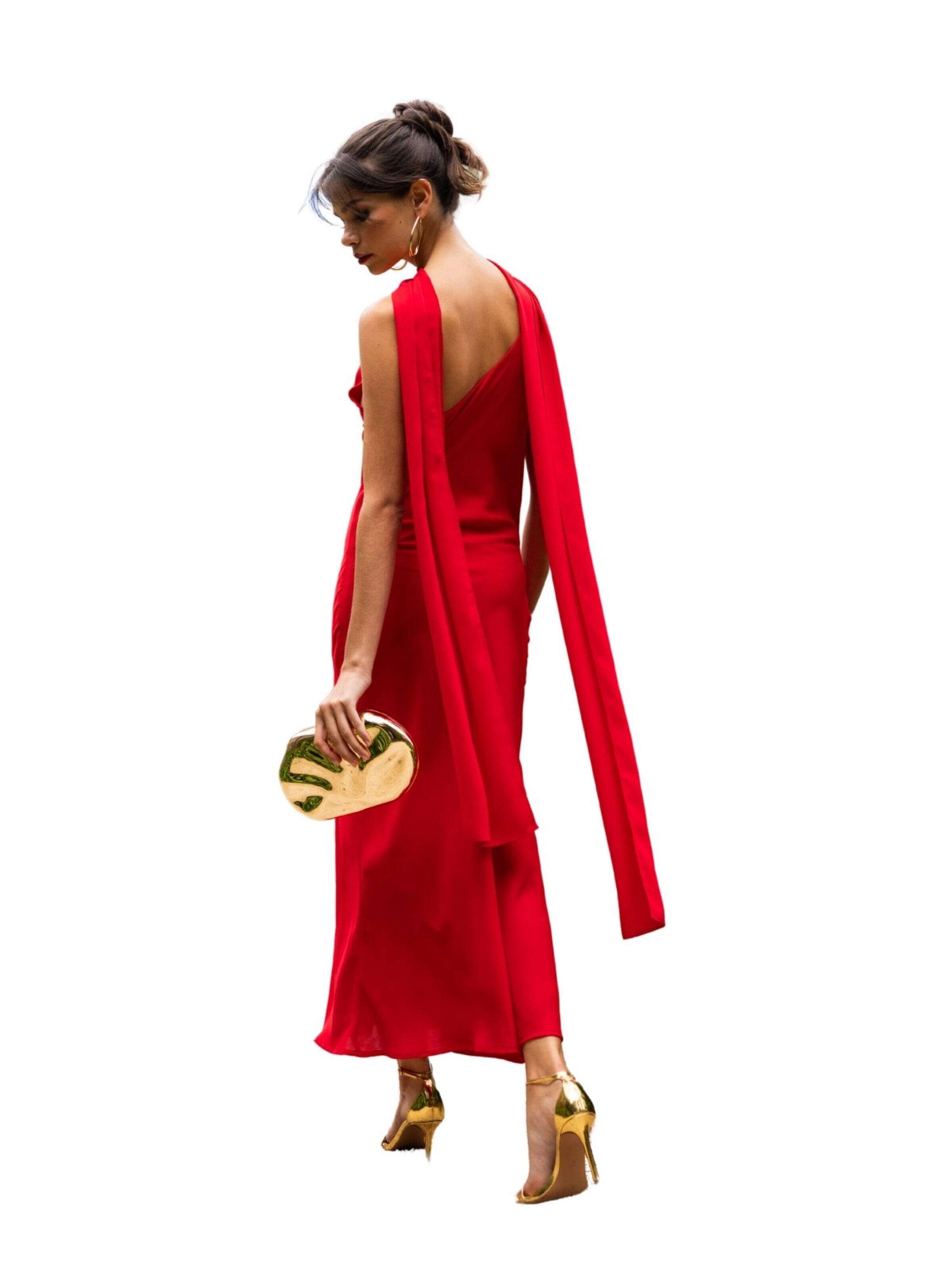 Abito da cocktail 'Tangalle Dress' di Nisia PartyWear in rosso