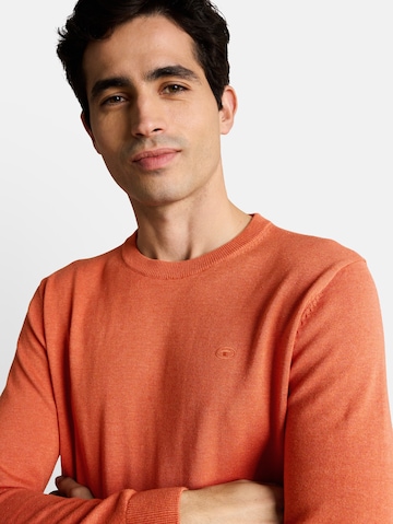 TOM TAILOR Sweater in Orange