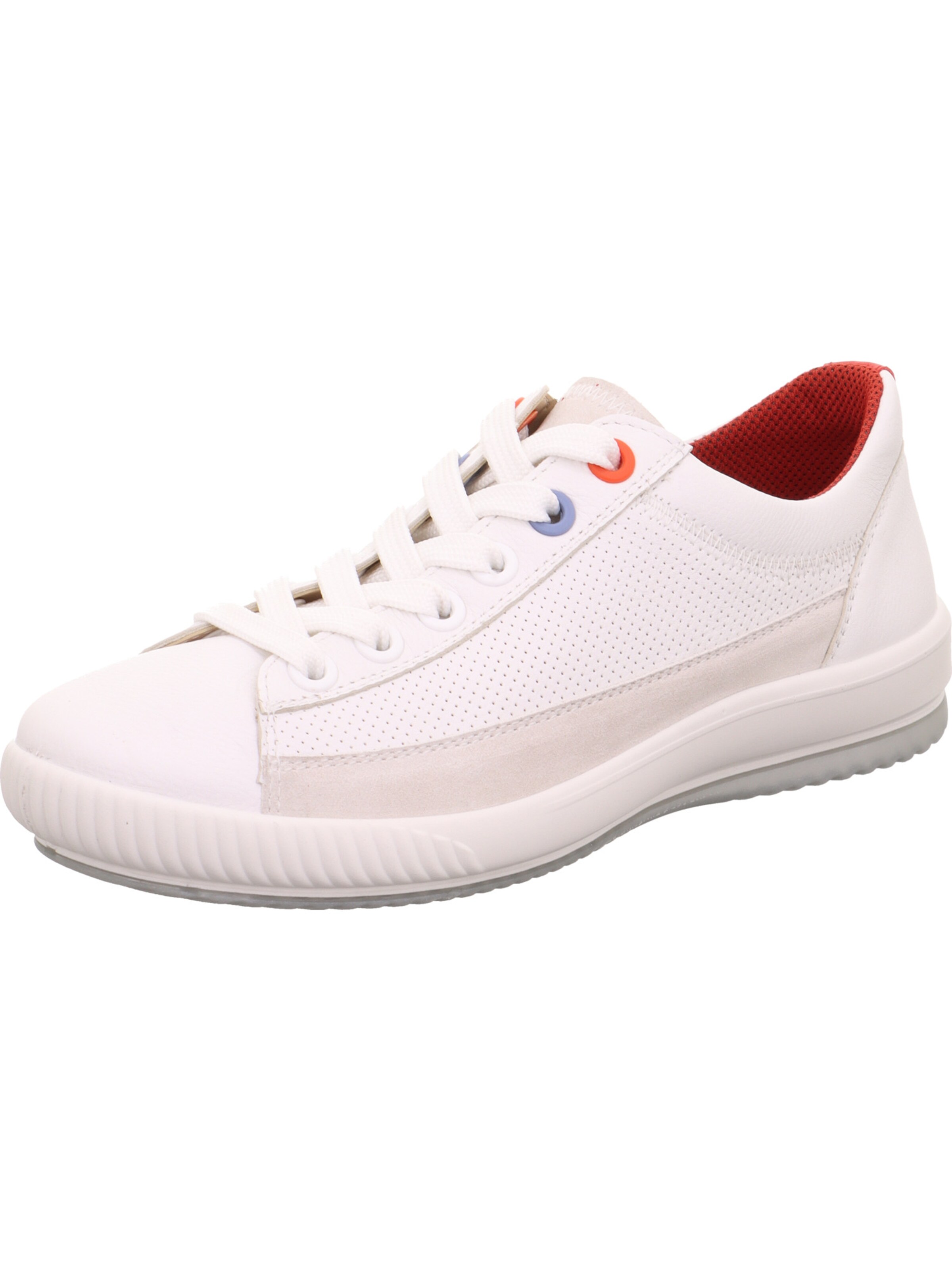 Legero Athletic Lace-Up Shoes 'Tanaro 5.0' in White: front