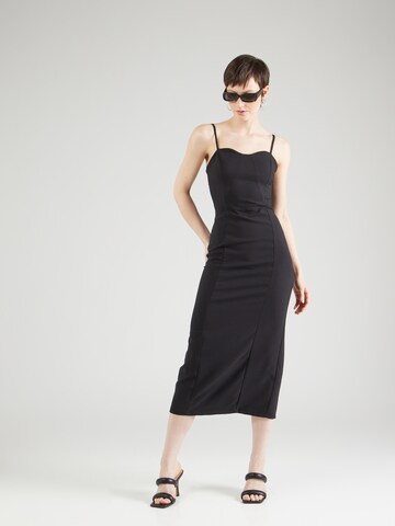 Trendyol Коктейльное платье в Черный: спереди