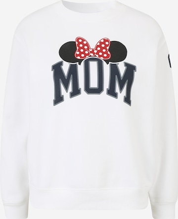 Gap Petite Sweatshirt 'MINNIE' in White: front