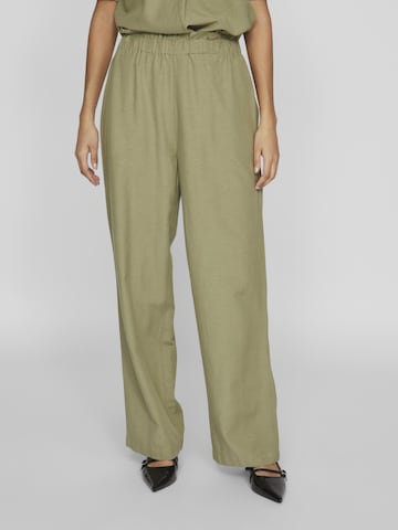 Regular Pantalon VILA en vert