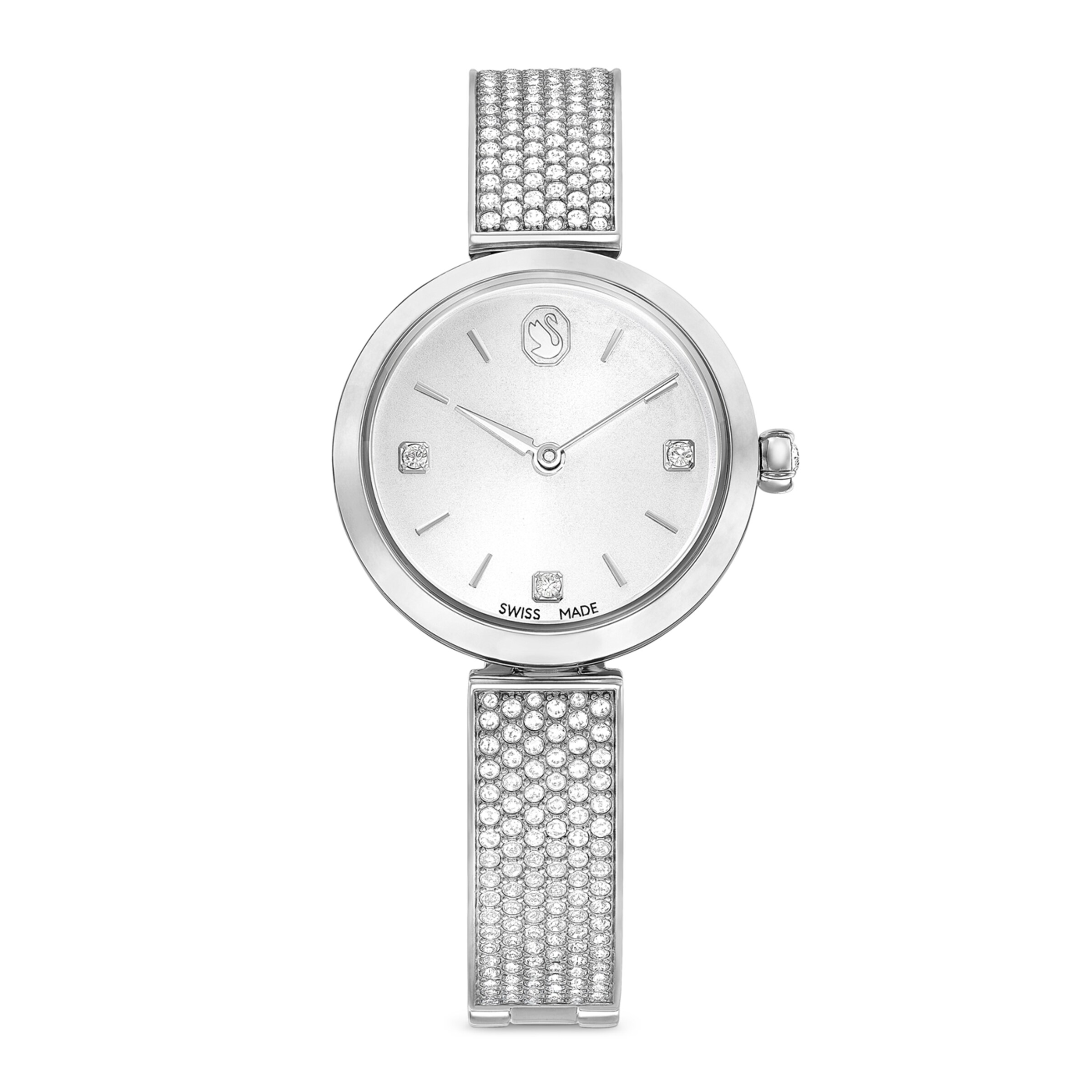 Swarovski Analog Watch in Silver: front