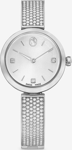 Swarovski Analoog horloge in Zilver: voorkant