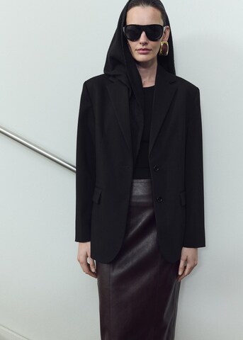 MANGO Blazer 'Pbgabi' in Black: front