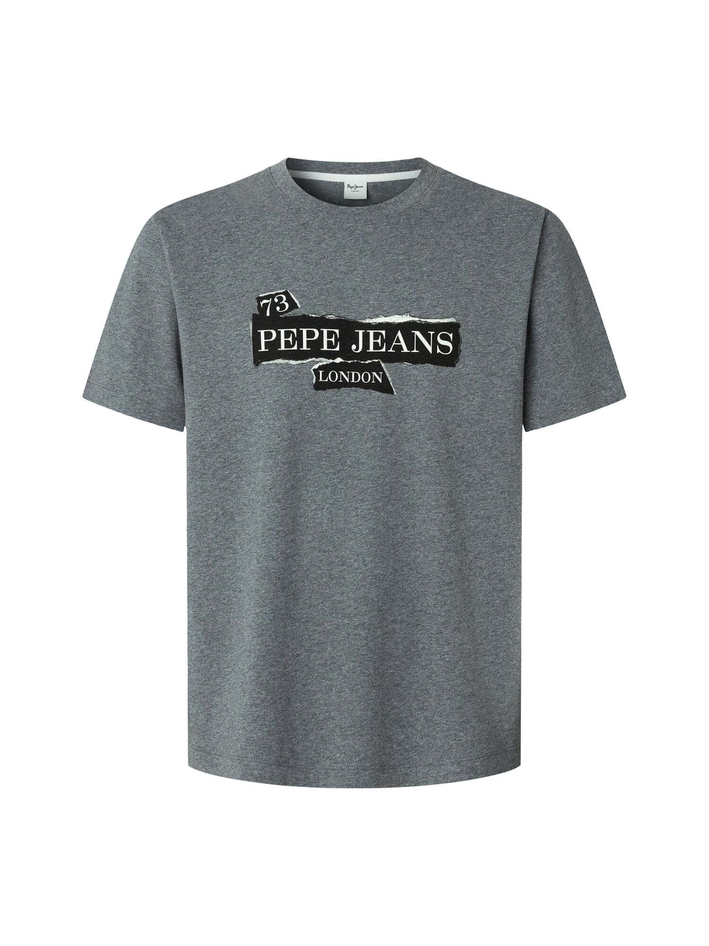 T-Shirt 'GRIFFIN' Pepe Jeans en gris : devant