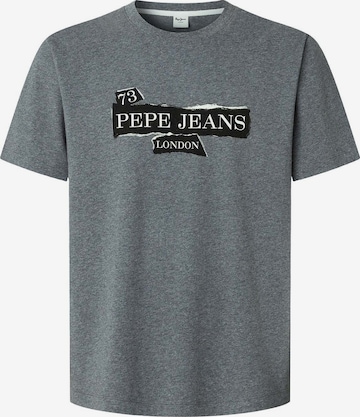 T-Shirt 'GRIFFIN' Pepe Jeans en gris : devant