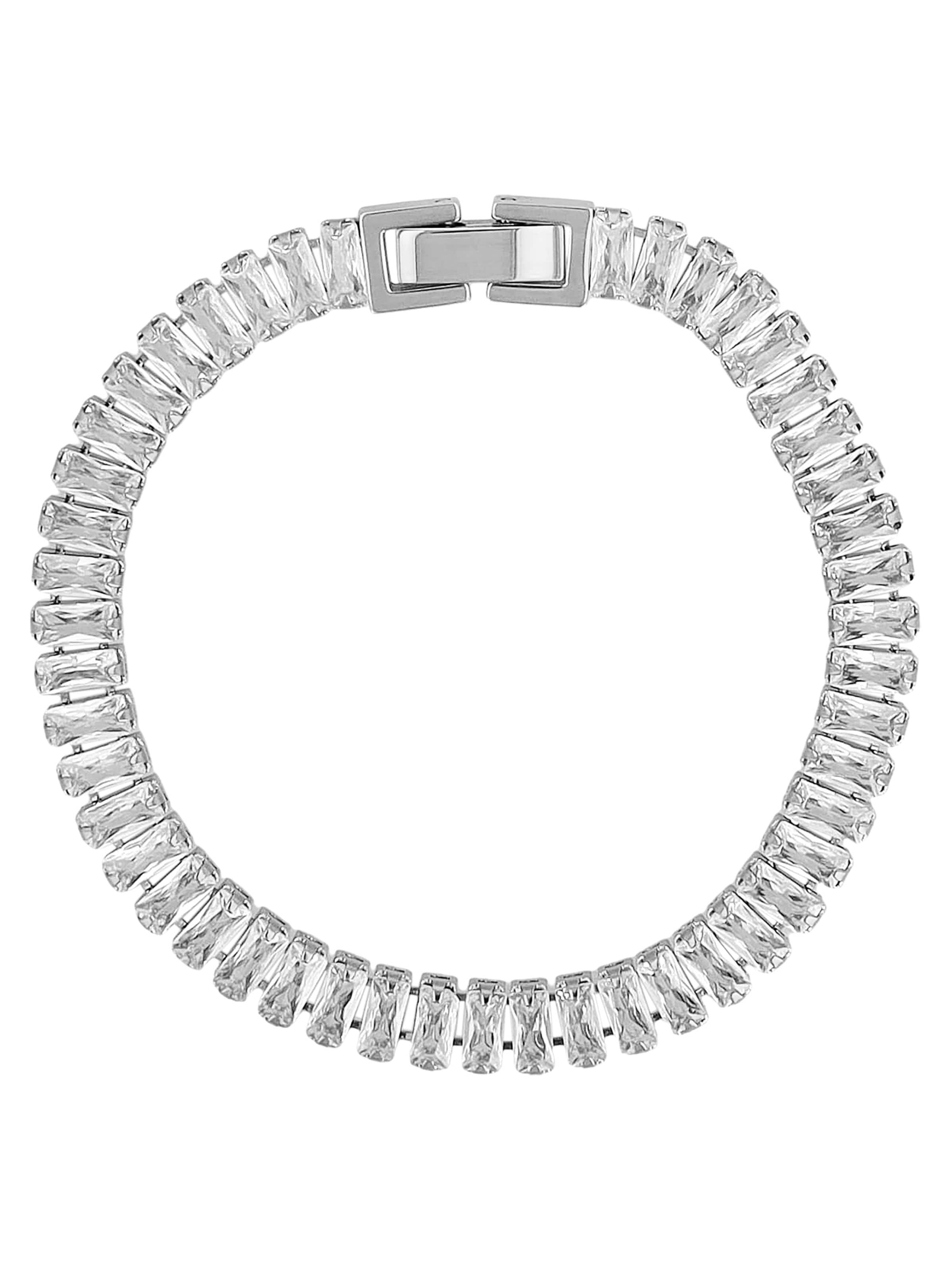 Akzent Bracelet 'langlebig' in Silver