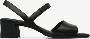 CAMPER Strap sandal 'Katie' in Black