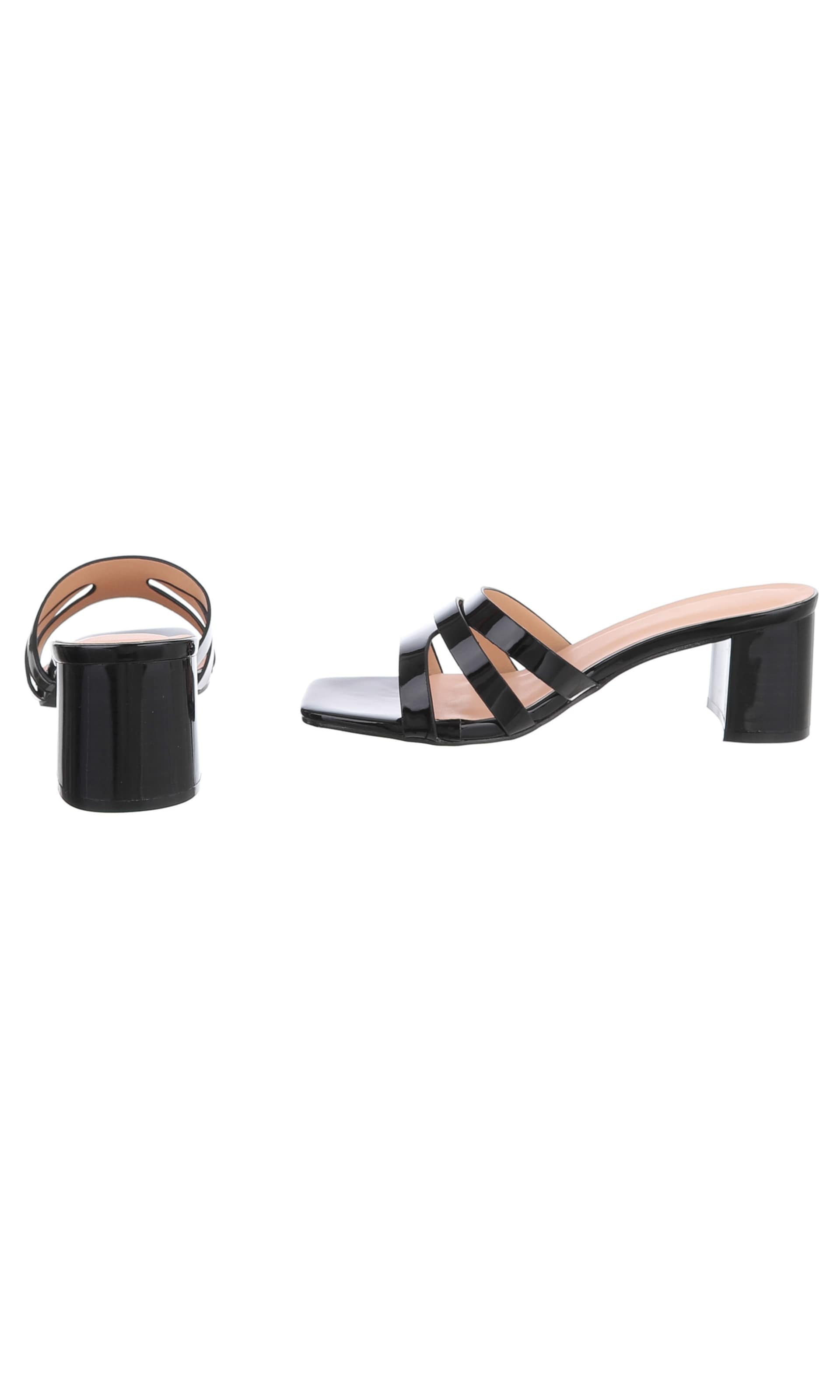Ital-Design Pantolette in Schwarz