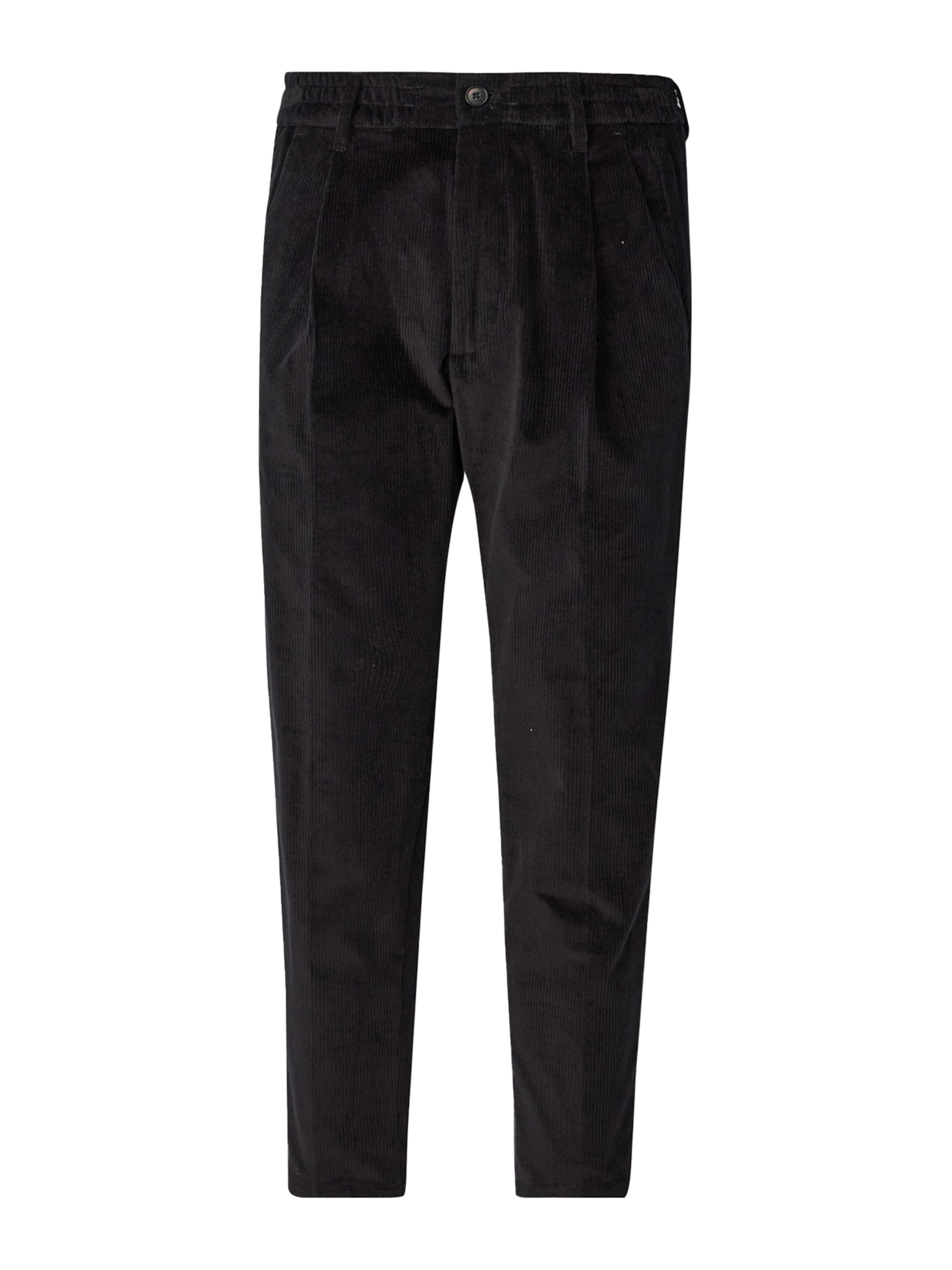 DRYKORN Slim fit Chino Pants 'CHASY' in Black: front