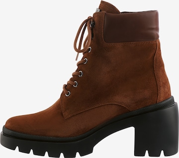 Bottines à lacets 'Gia' Högl en marron : devant