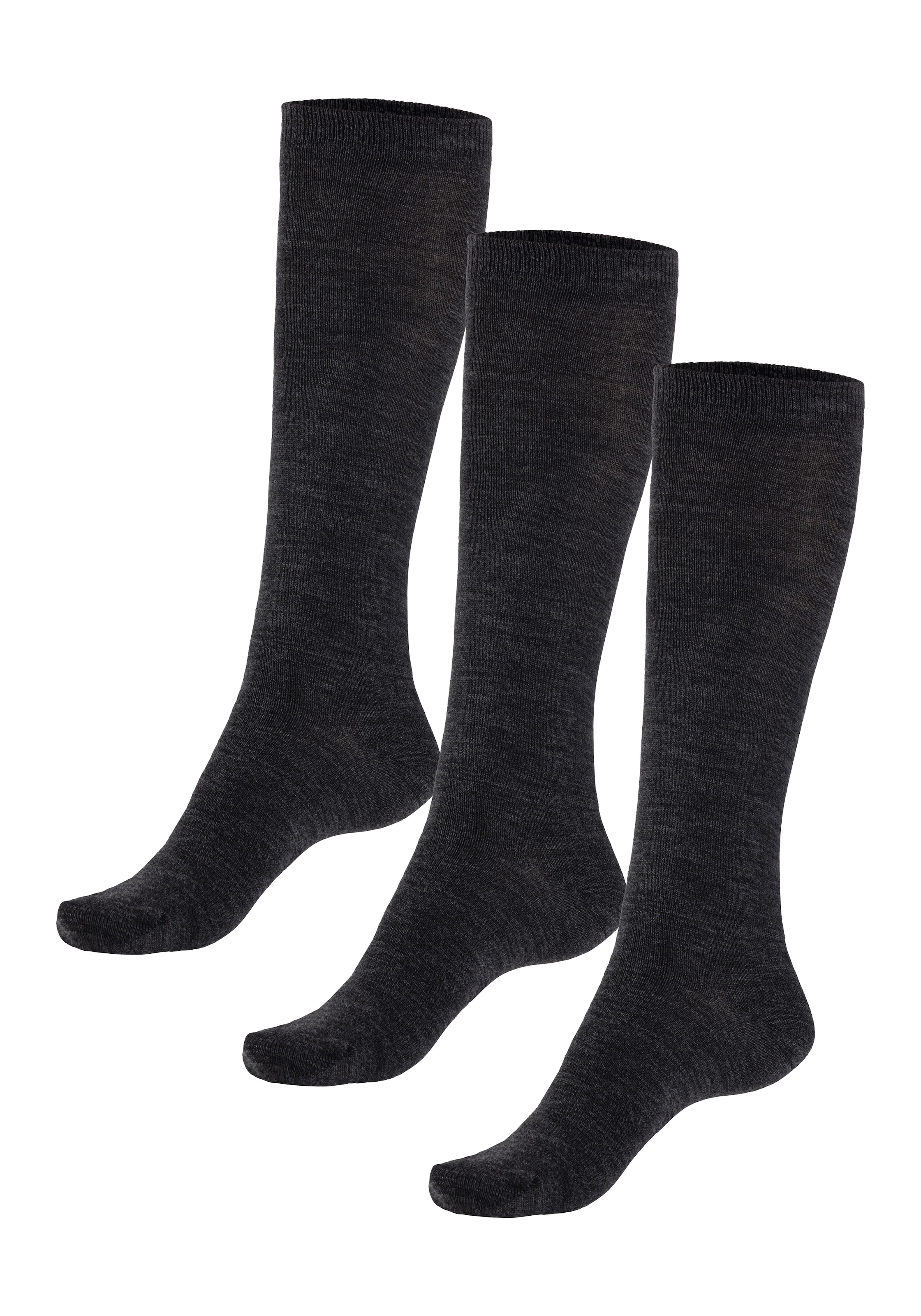 BENCH Kniestrümpfe in Grau: Vorderseite