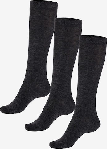 BENCH Kniestrümpfe in Grau: Vorderseite