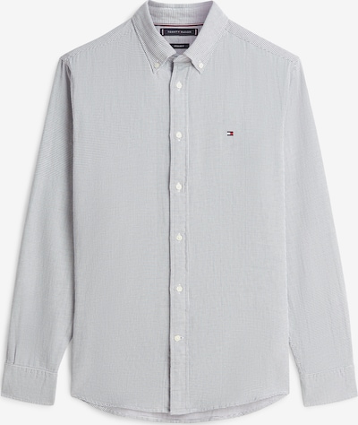 Marškiniai iš TOMMY HILFIGER, spalva – tamsiai mėlyna jūros spalva / balta, Prekių apžvalga