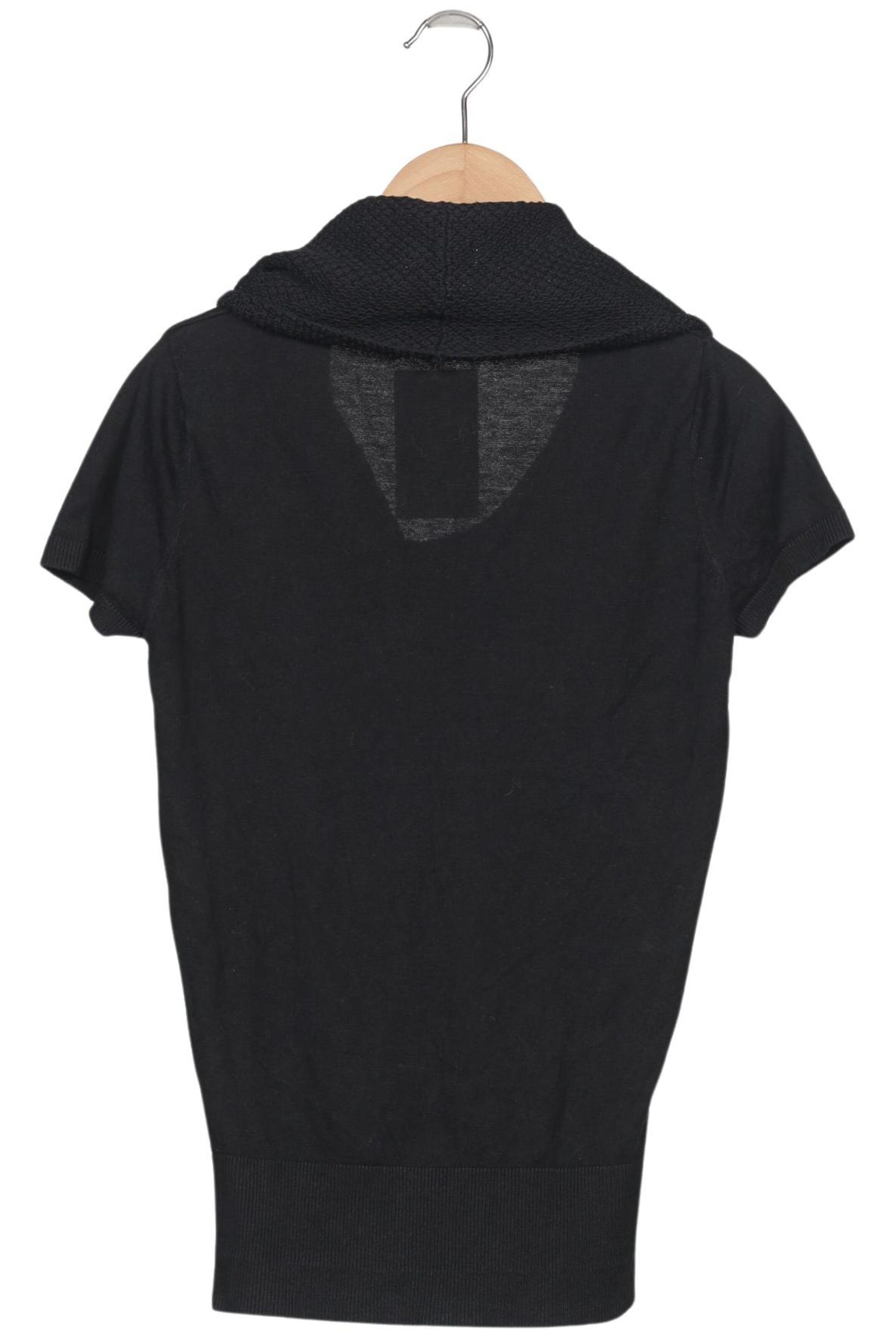 zero Pullover S in Schwarz