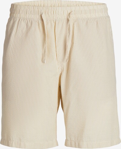 JACK & JONES Püksid 'Aiden Palma' cappuccino / valge, Tootevaade