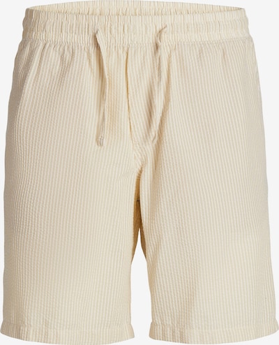 Pantaloni 'Aiden Palma' JACK & JONES di colore cappuccino / bianco, Visualizzazione prodotti
