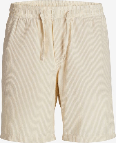 JACK & JONES Broek 'Aiden Palma' in de kleur Cappuccino / Wit, Productweergave