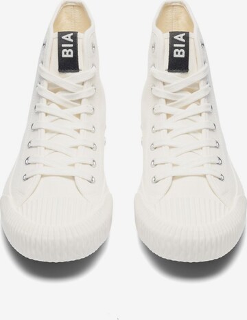 Bianco Sneakers hoog 'JEPPE' in Wit