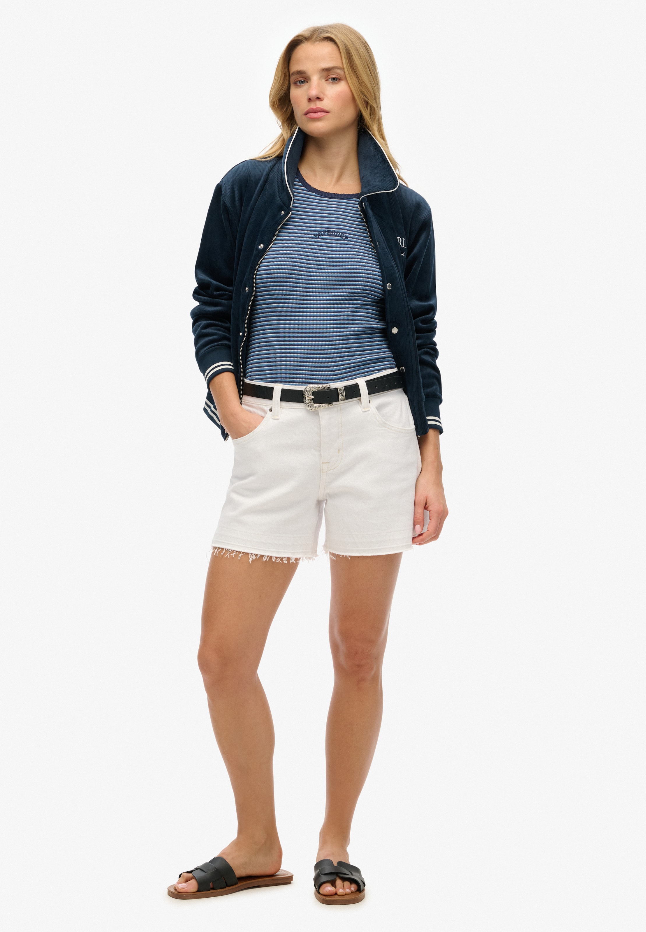 Superdry & Co Top 'Essential' in Blue