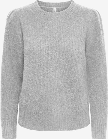 ONLY Sweater 'ONLVIGGA' in Grey: front