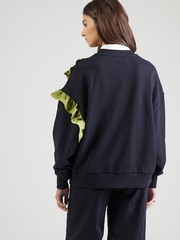 Essentiel Antwerp Свитшот 'Iwave' в Синий