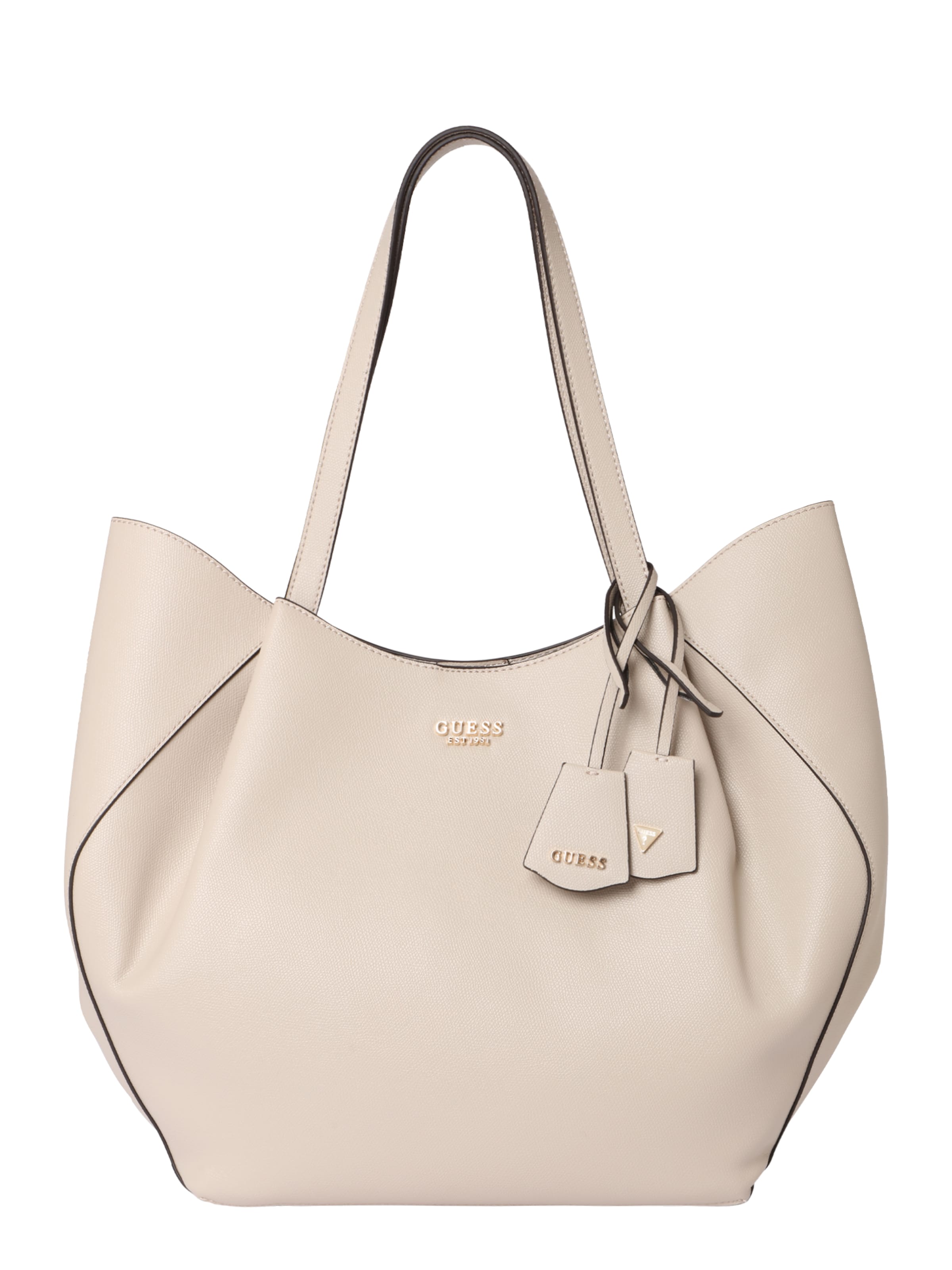 GUESS Shopper &#x27;Amorette 2 In 1 Tote&#x27; in Beige: front