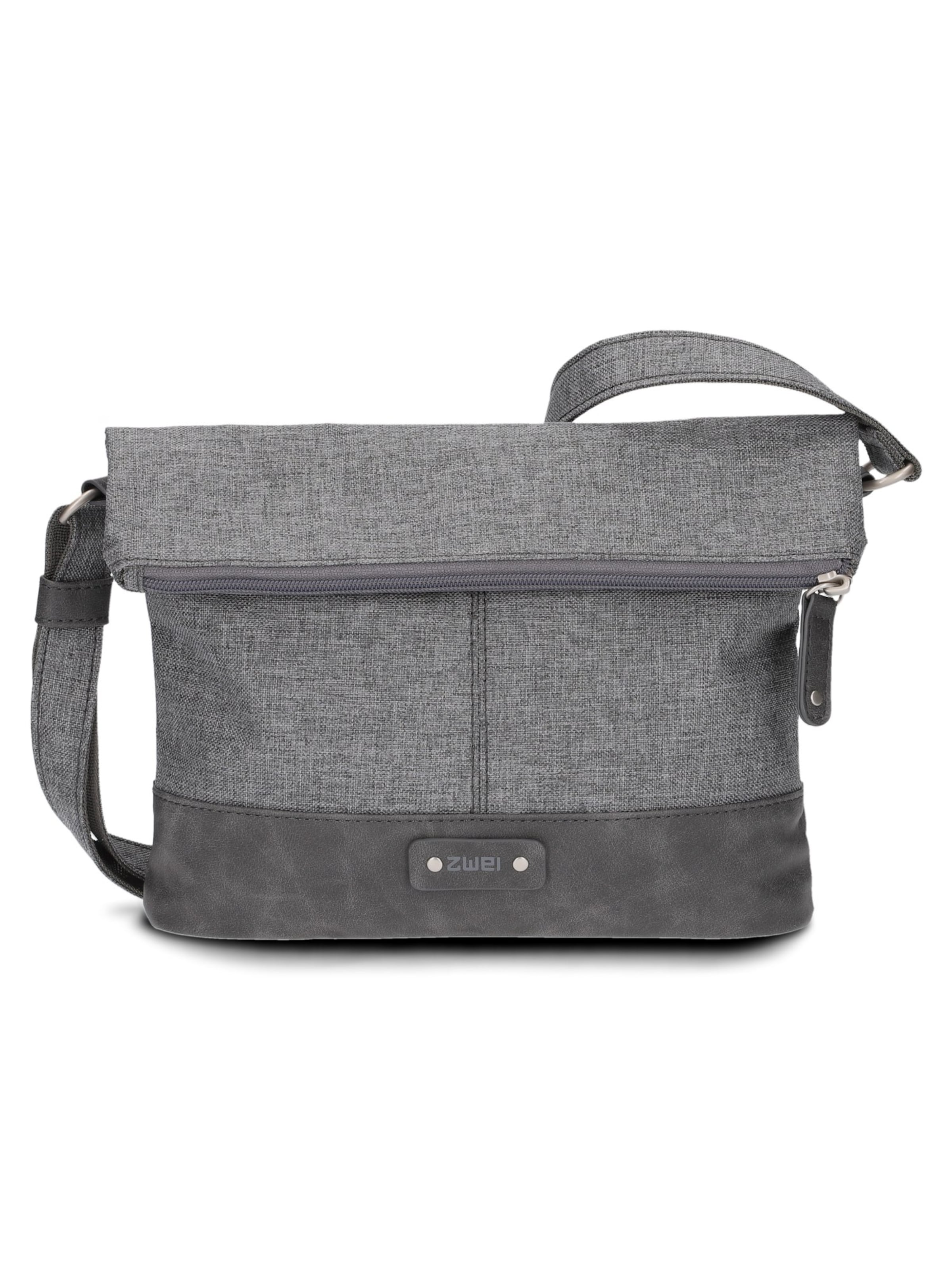 ZWEI Handtasche 'OLLI OT6'‌‌‌‌‌‌ in Grau: Vorderseite