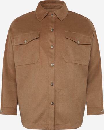 Urban Classics Blouse in Beige: voorkant