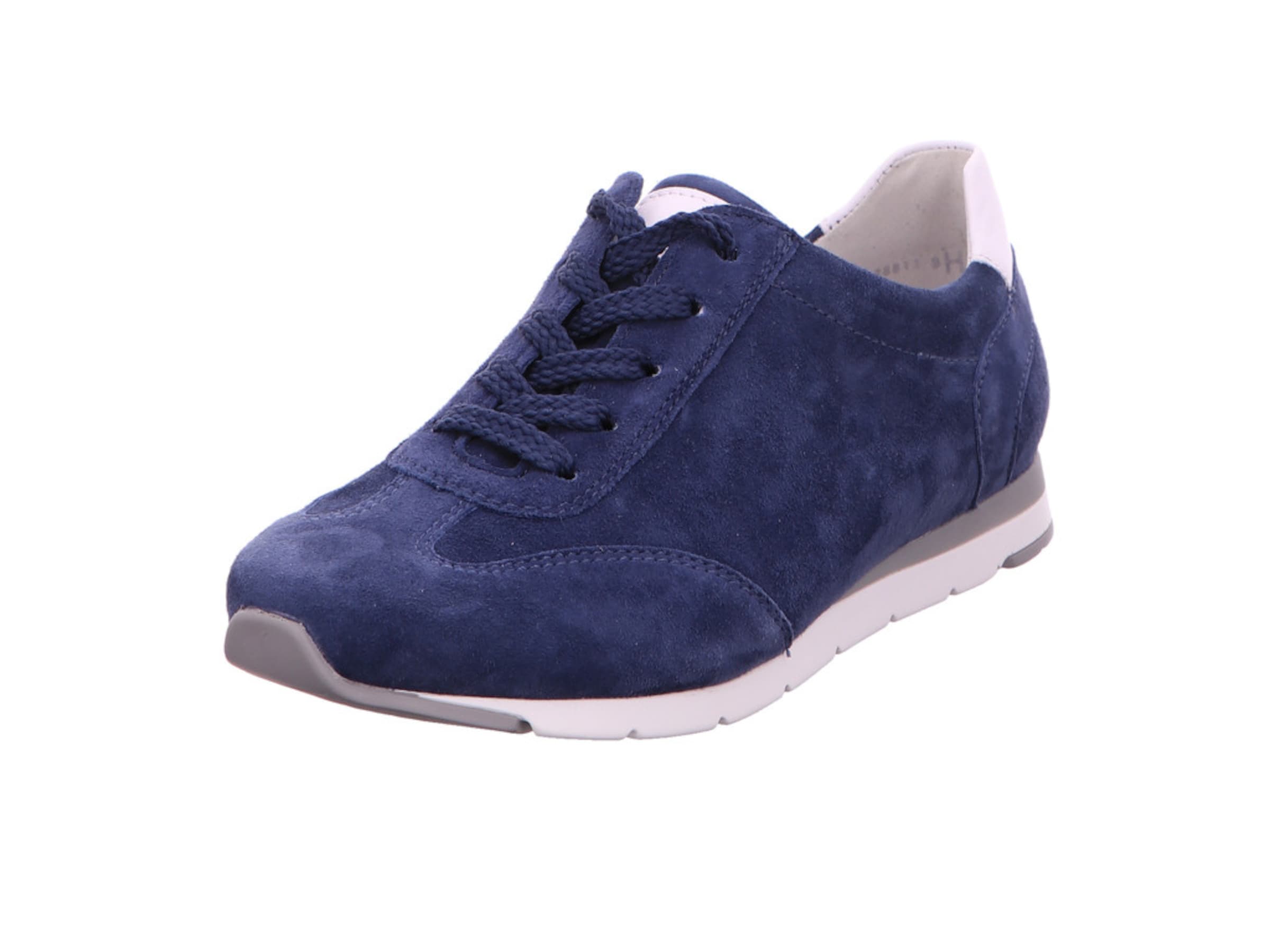SEMLER Schnürschuh in Blau: Vorderseite