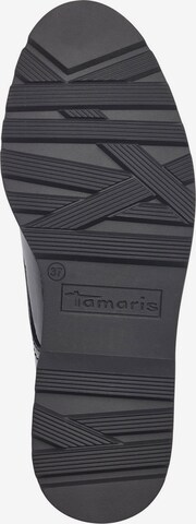 TAMARIS Schnürschuh in Schwarz