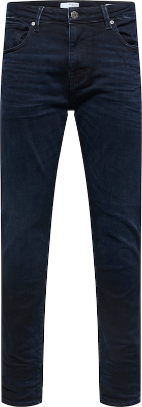 SELECTED HOMME Regular Jeans 'LEON' in Dunkelblau