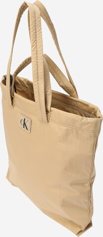 Calvin Klein Jeans Torba shopper w kolorze brązowy