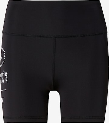 PUMA Skinny Urheiluhousut 'PUMA x HYROX TAD ESS' värissä musta: etupuoli