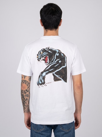 Santa Cruz Koszulka 'NATAS SKETCH PANTHER T-SHIRT' w kolorze biały