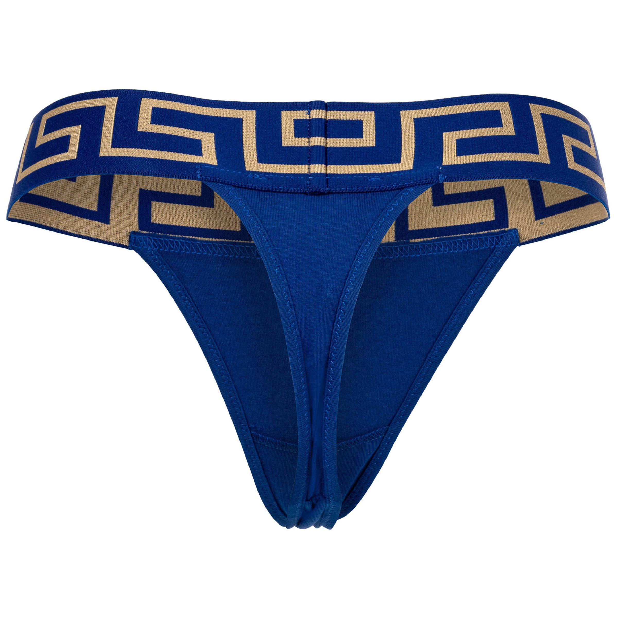 VERSACE - Tanga en azul