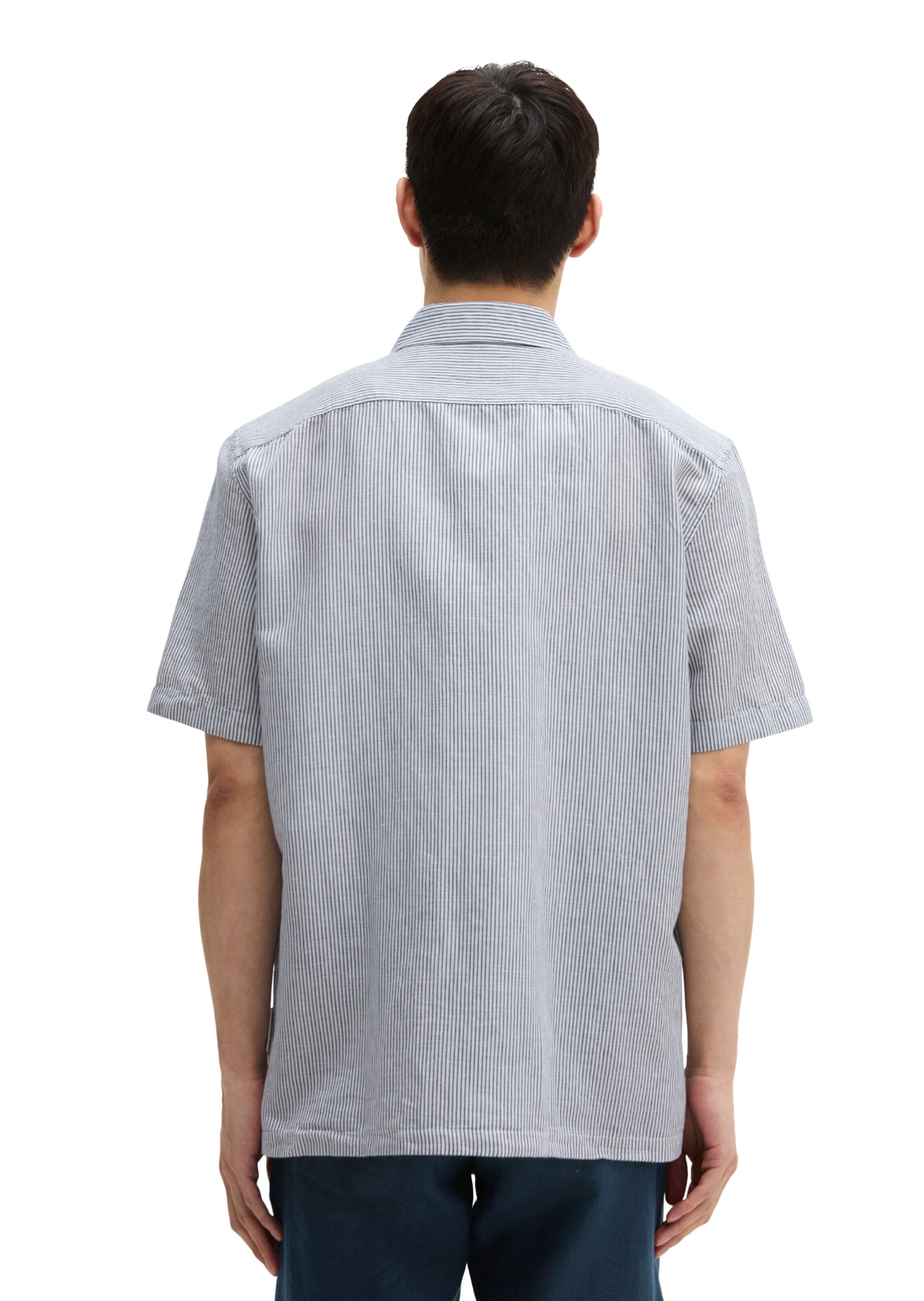 Marc O'Polo Regular fit Overhemd in Blauw