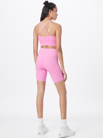 Varley Skinny Workout Pants 'Let's move' in Pink