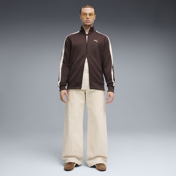 PUMA Sportjas 'T7 always on' in Bruin