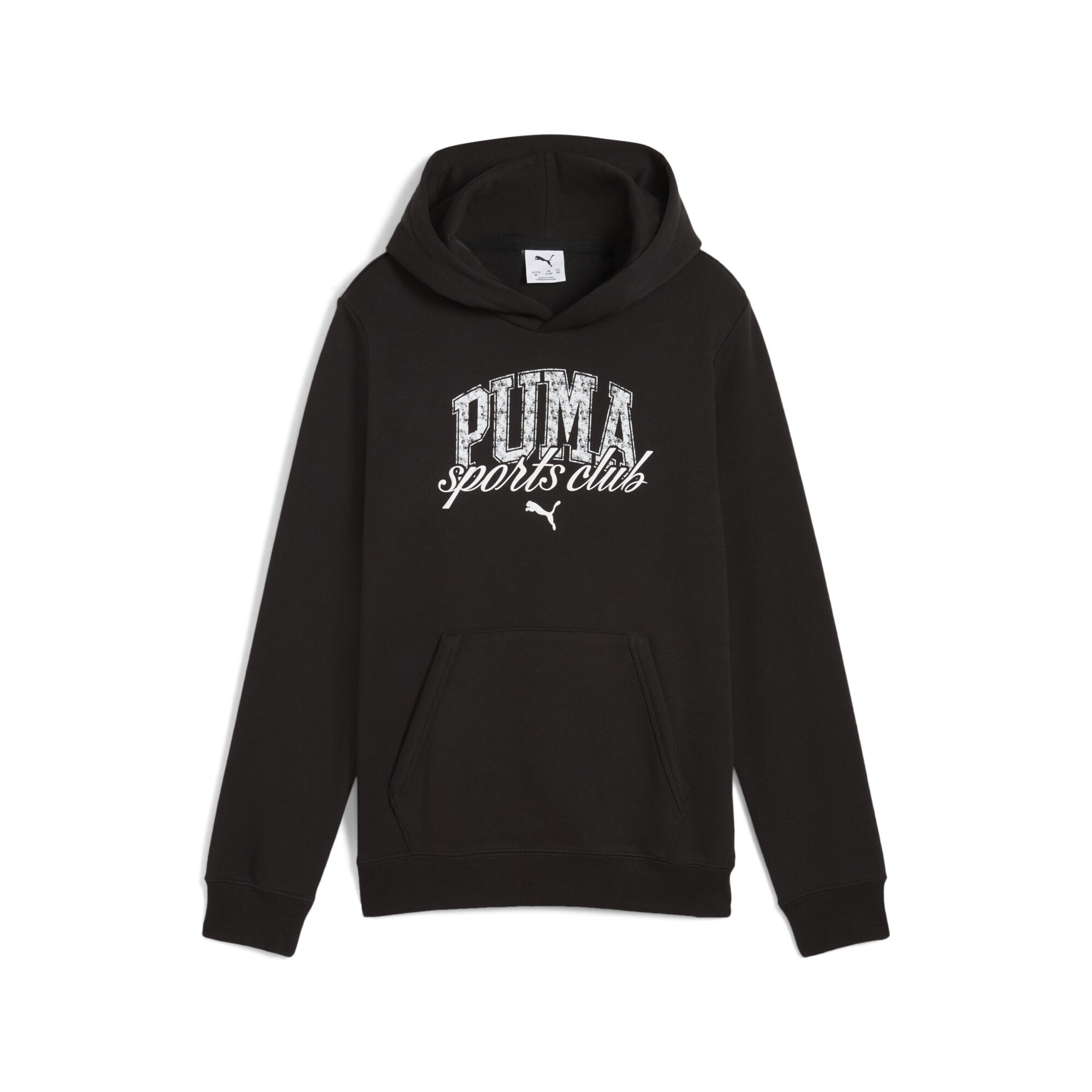 PUMA Sweatshirt 'Classic' in Zwart: voorkant