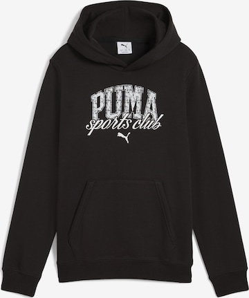 PUMA Sweatshirt 'Classic' in Schwarz: Vorderseite
