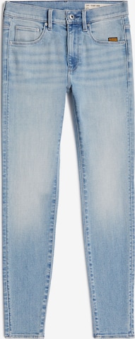 G-STAR Jeans - '3301 Skinny Jeans' in Blau: Vorderseite
