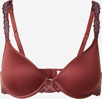 Chantelle Push-up Bra 'CHAMPS ELYSEES' in Red: front
