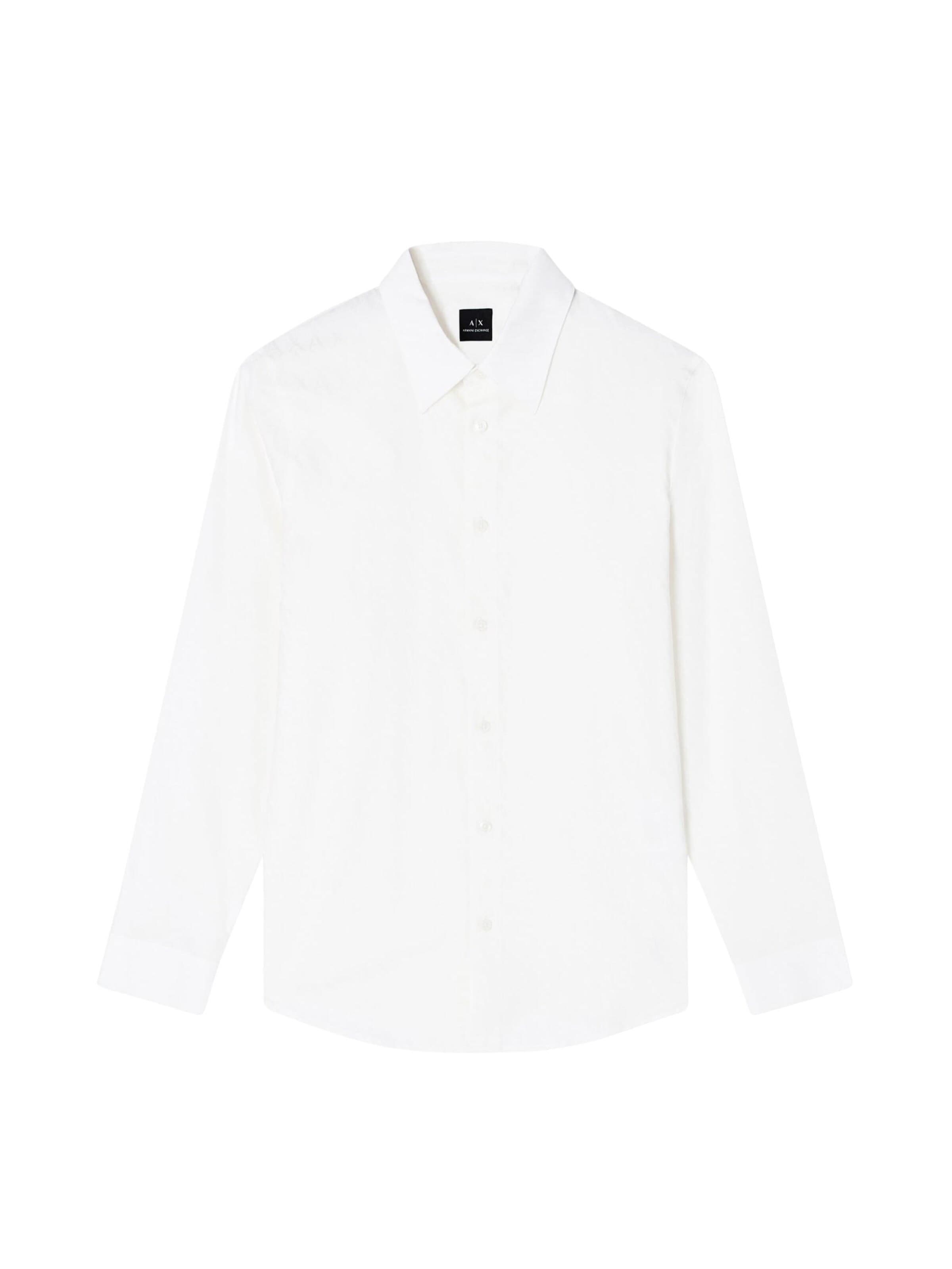 ARMANI EXCHANGE Chemise 'Camicie' en S en blanc cassé, Vue avec produit